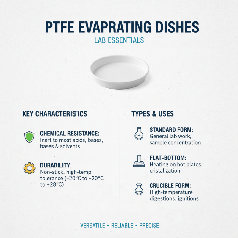 How to Use Ptfe Evaporating Dish for Lab Applications?
