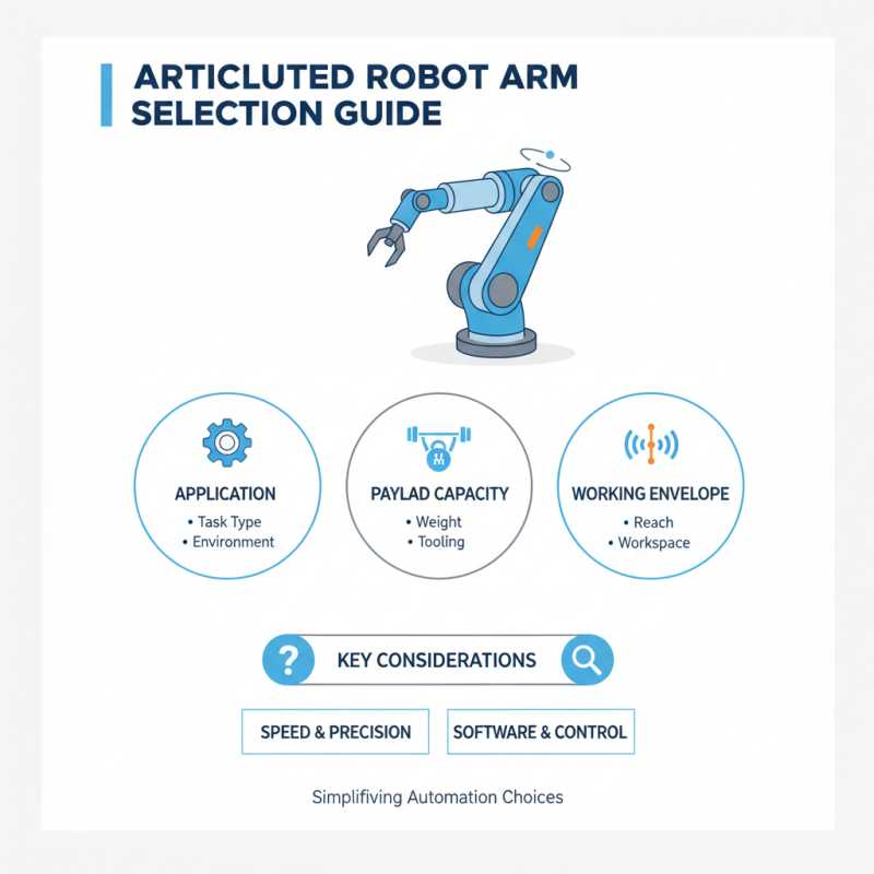 Tips for Choosing the Right Articulated Robot Arm for Your Needs?