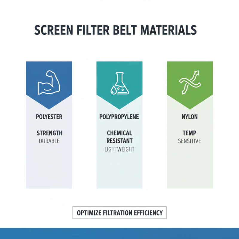 Top 5 Best Wholesale China Screen Filter Belt Options for Efficient Filtration?