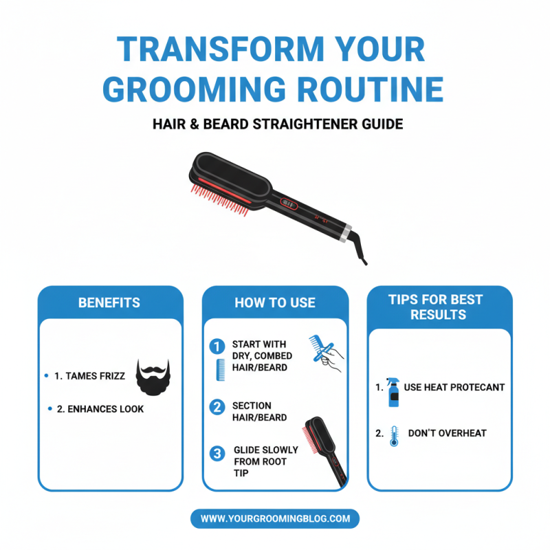 Why Choose a Hair Beard Straightener for Perfect Grooming?