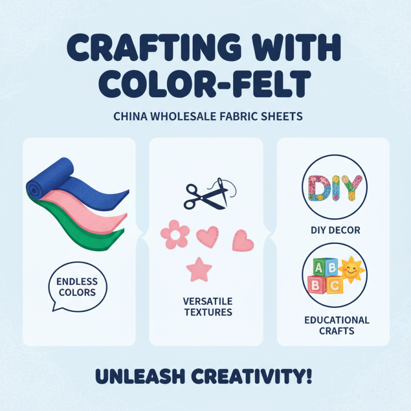 Why Choose China Wholesale Color Felt Fabric Sheets for Your Craft Projects?