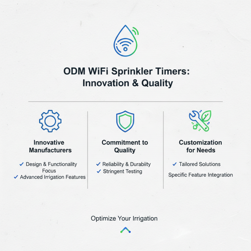 Top 10 ODM Custom Wifi Sprinkler Timers from Leading Factories?