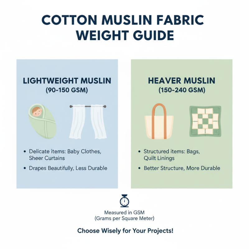 How to Choose the Best Cotton Muslin Fabric for Your Projects?
