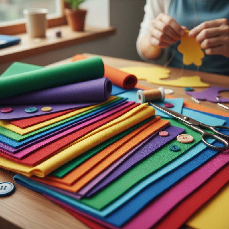 Why Choose China Wholesale Color Felt Fabric Sheets for Your Craft Projects?