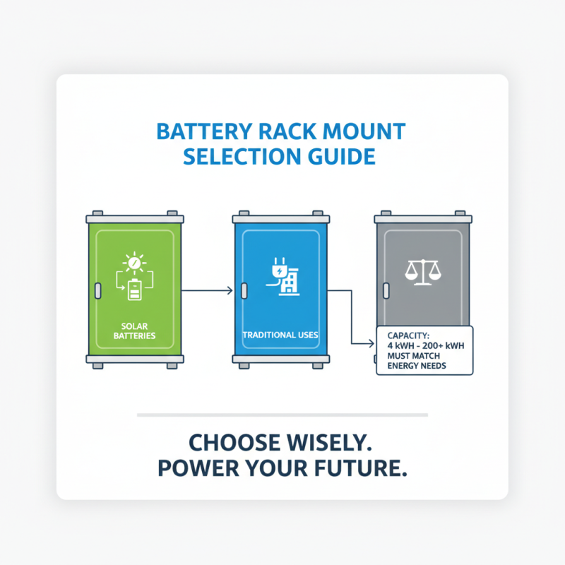 How to Choose the Best Battery Rack Mount for Your Needs?