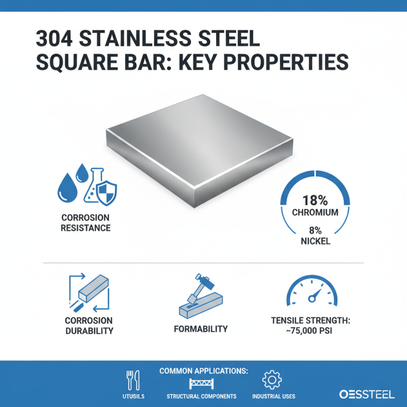 How to Choose the Right 304 Ss Square Bar for Your Project?