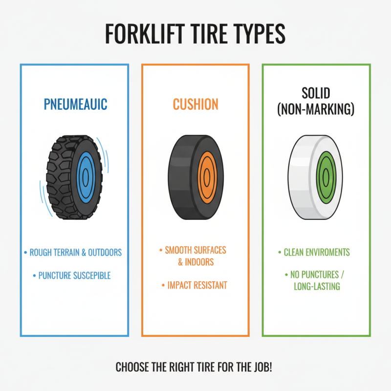 How to Choose Solid Forklift Tires for Maximum Durability?