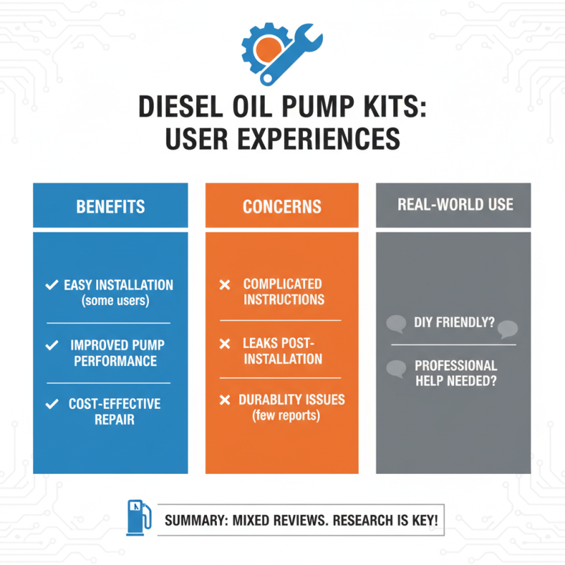 2026 Best Diesel Oil Pump Kits for Optimal Performance?