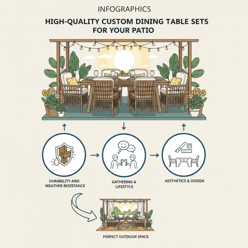 10 Best High-Quality Custom Dining Table Sets for Your Patio Factory?