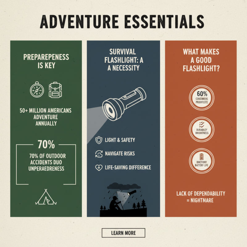 Why the Best Wholesale Survival Flashlight is Essential for Every Adventurer?