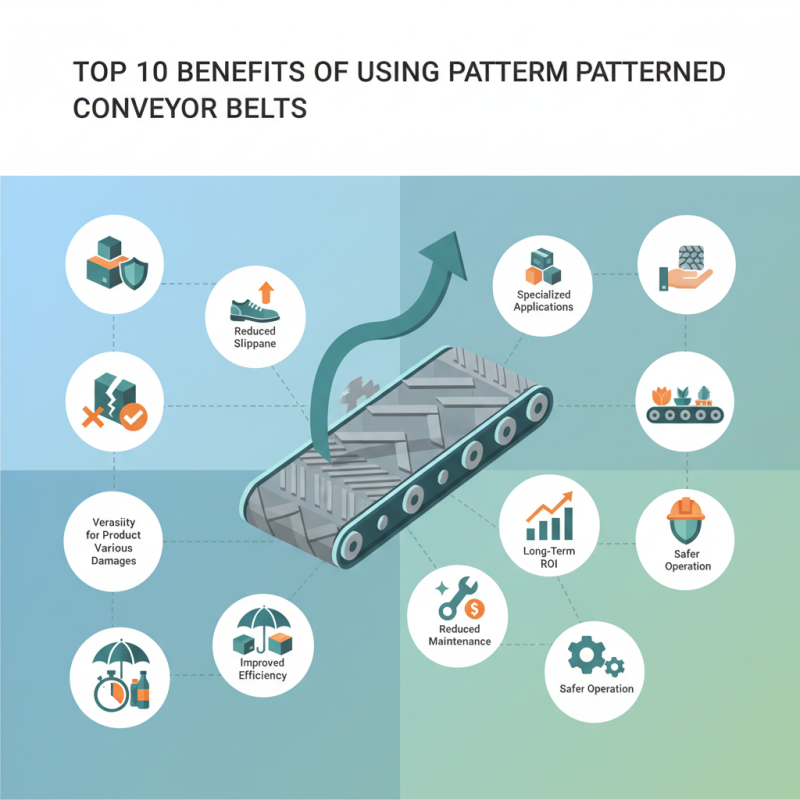 Top 10 Benefits of Using Patterned Conveyor Belts?