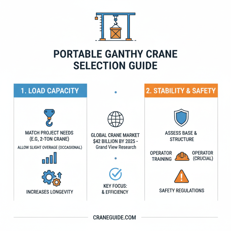 How to Choose a Wholesale High-Quality Portable Gantry Crane 2 Ton?