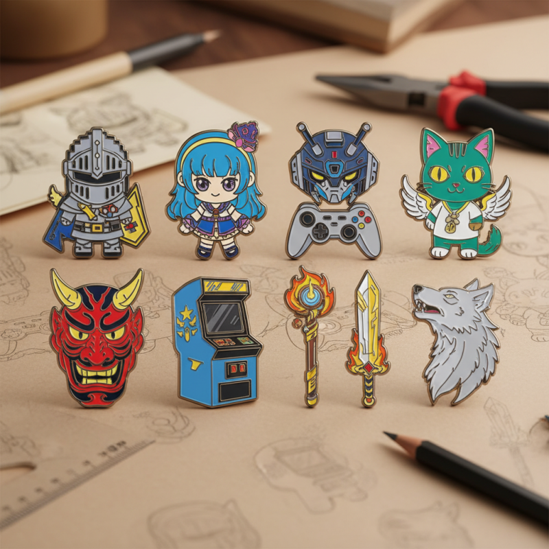 Top 10 China OEM Game Anime Pins Factories You Should Know?
