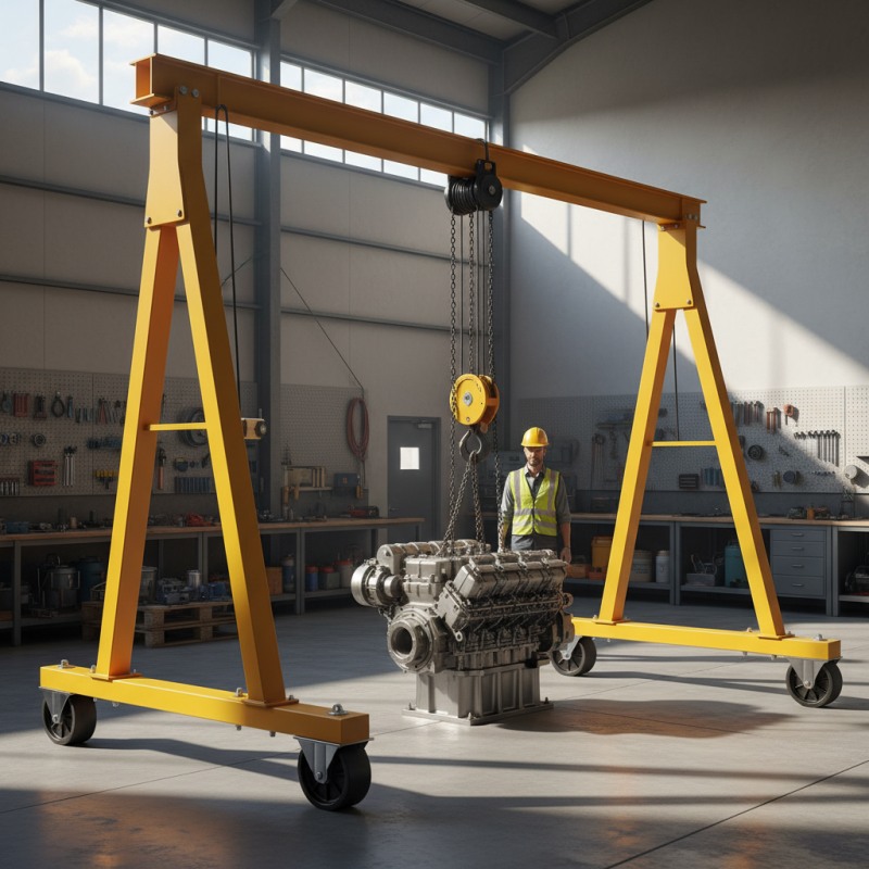 How to Choose a Wholesale High-Quality Portable Gantry Crane 2 Ton?