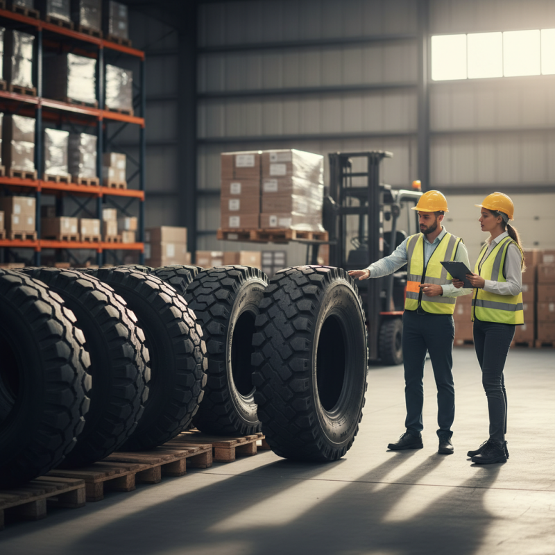 How to Choose Solid Forklift Tires for Maximum Durability?