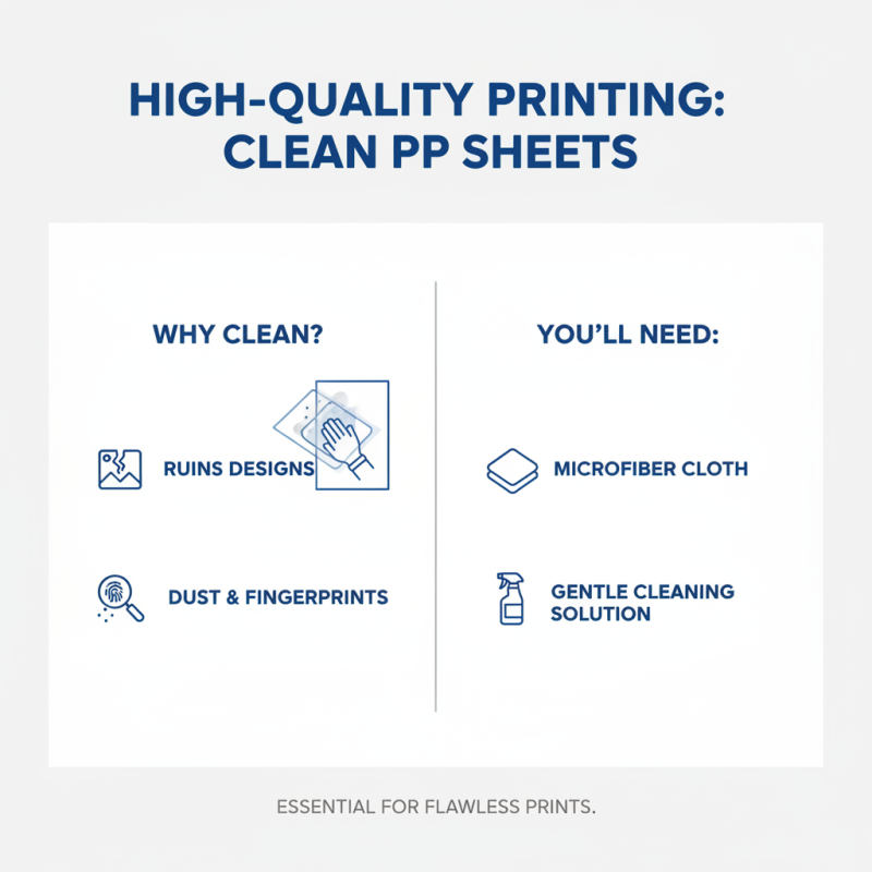 How to Clear Pp Sheet for Better Printing Quality?