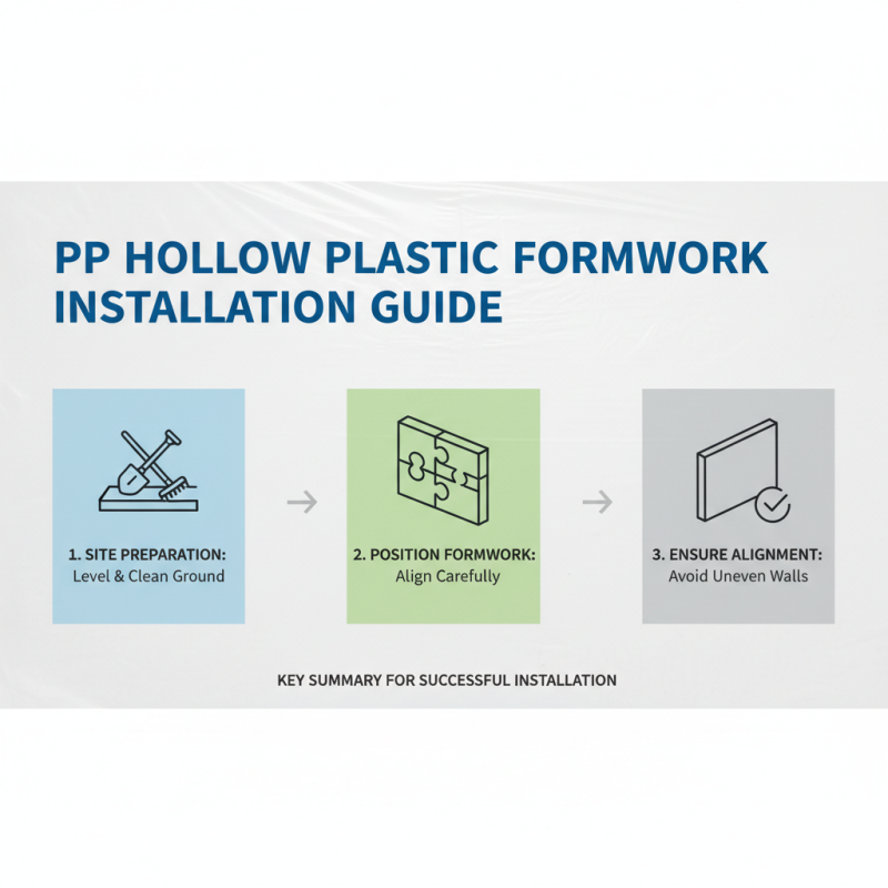 How to Use Hollow Plastic Formwork for Construction Projects?