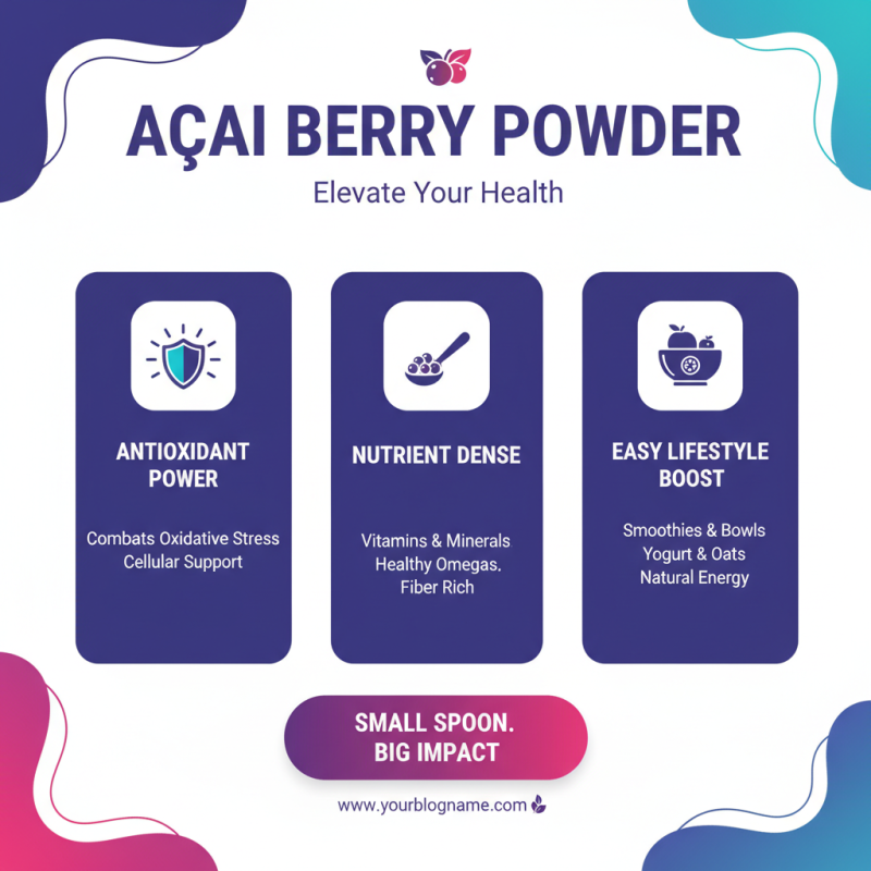 2026 Best Acai Berry Powder Benefits and Uses Explained?