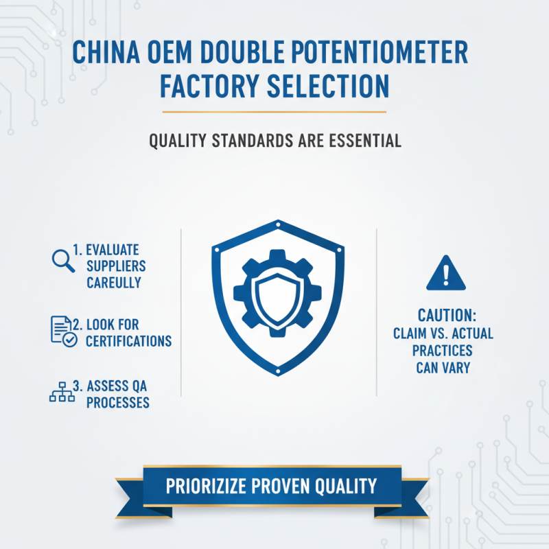 2026 How to Choose China OEM Double Potentiometer Factories for Your Needs?