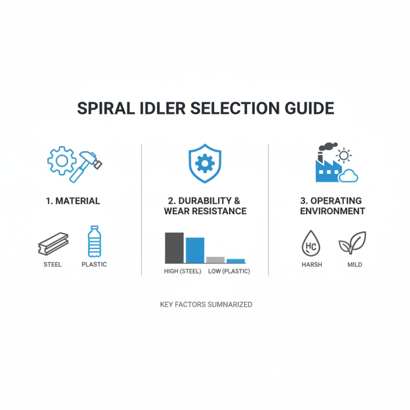 Top Tips for Choosing the Right Spiral Idler for Your System?