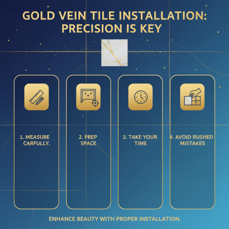 Gold Vein Porcelain Tile Tips for Choosing the Perfect Design?