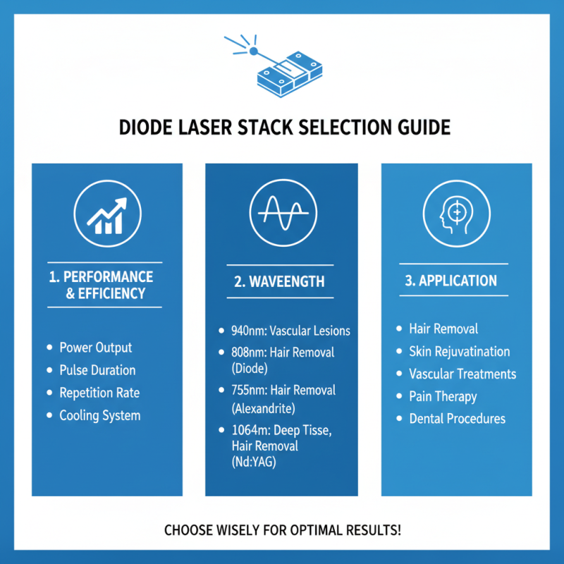How to Choose the Right Diode Laser Stack for Your Needs?