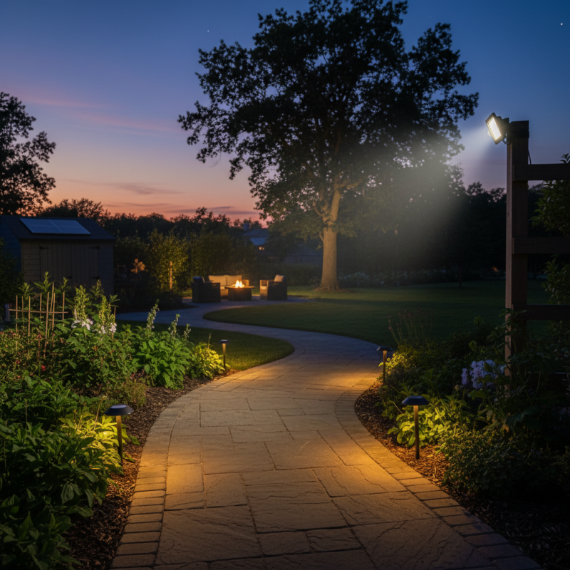 2026 How to Choose the Best Outdoor Solar Floodlights?