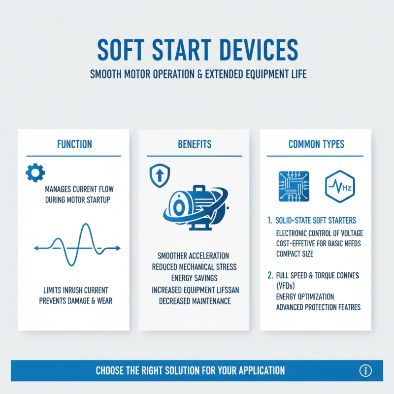 Soft Start Device Tips for Smooth Motor Operation?