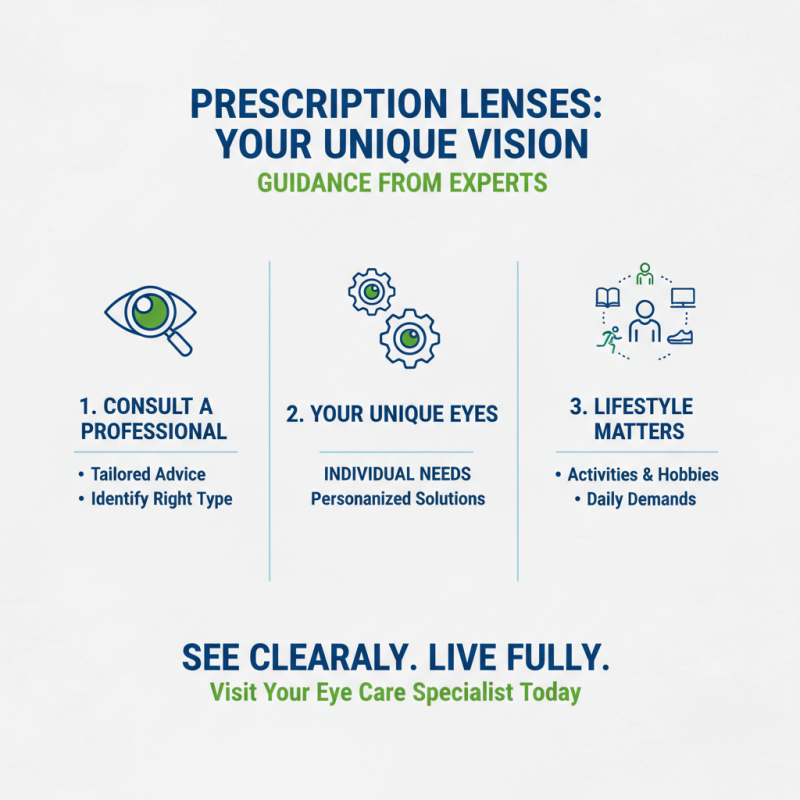 How to Choose the Right Prescription Lenses for Your Glasses?