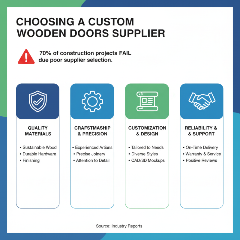 How to Choose a High-Quality Custom Wooden Doors Supplier?