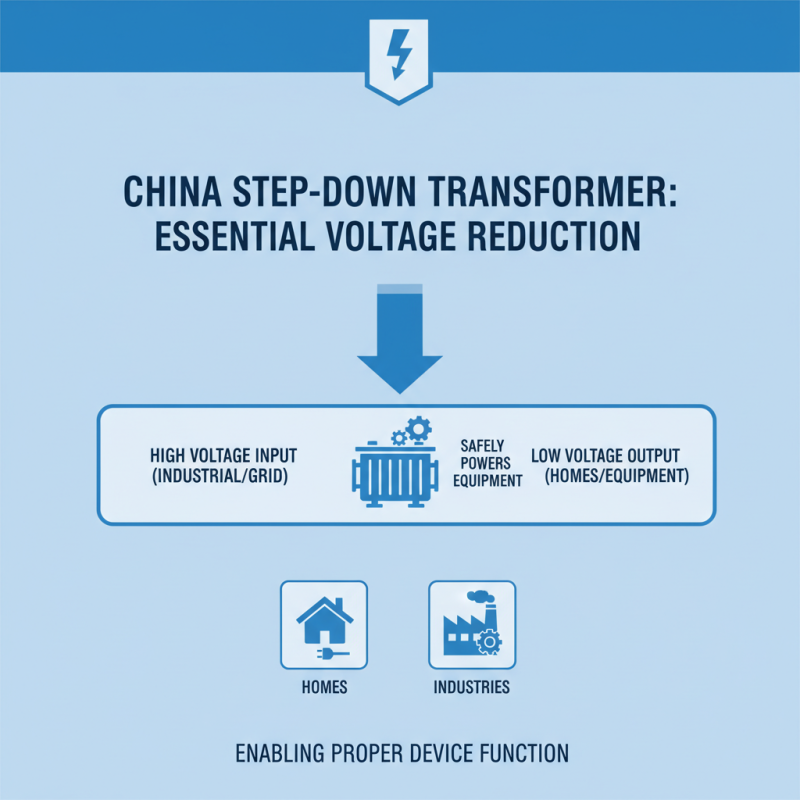 What is a Wholesale China Step Down Transformer and How Does it Work?