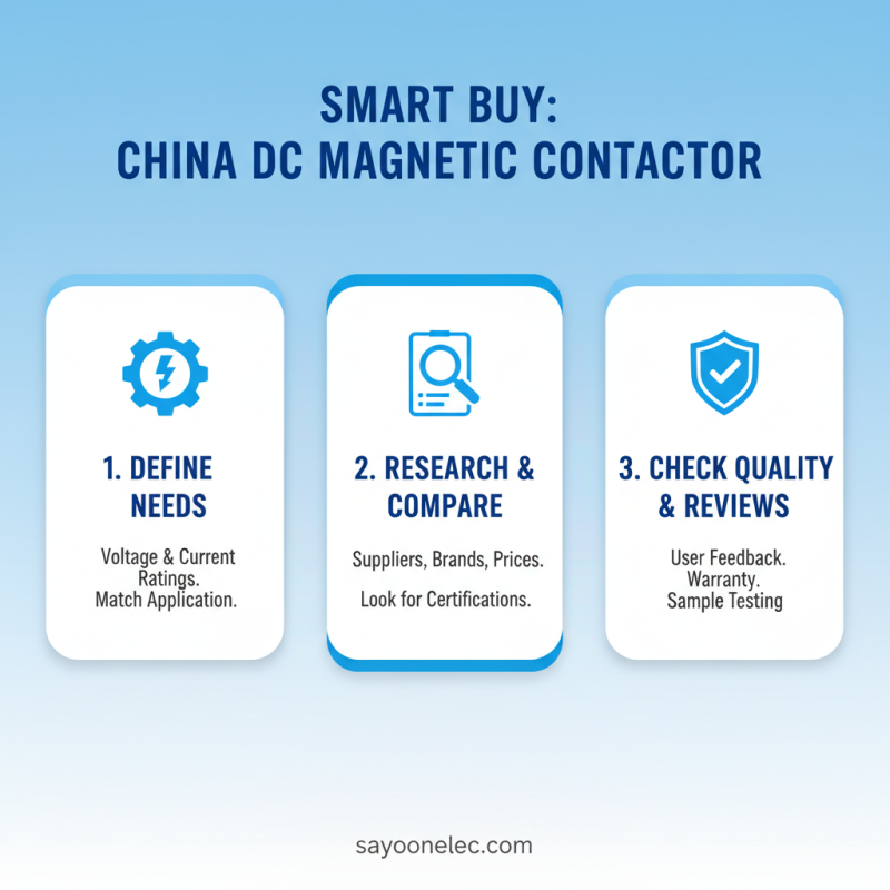 How to Choose the Best Cheap China DC Magnetic Contactor for Your Needs?