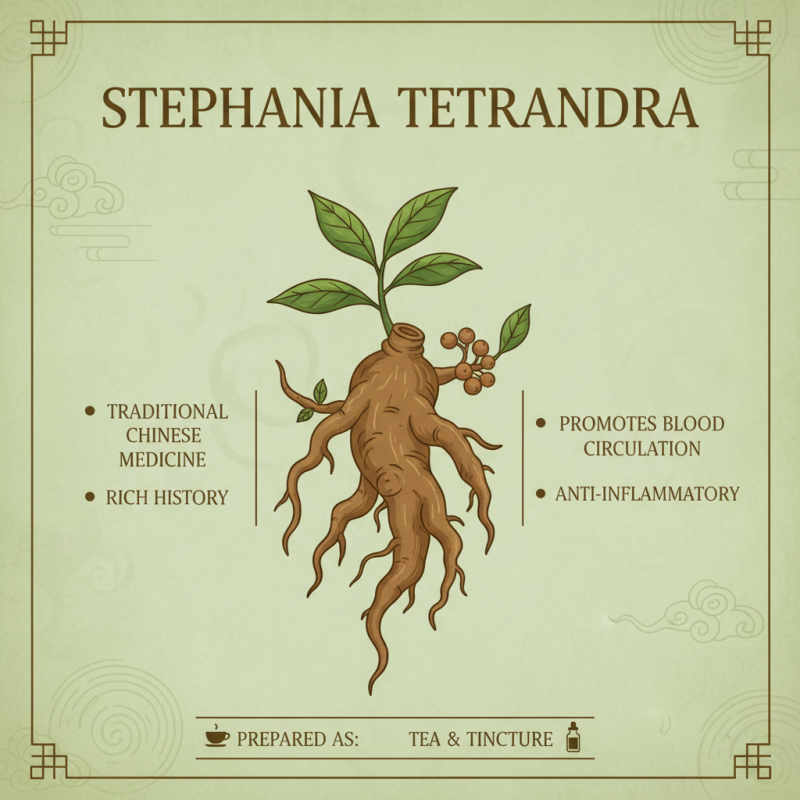 What is Stephania Tetrandra Root Extract Benefits and Uses?