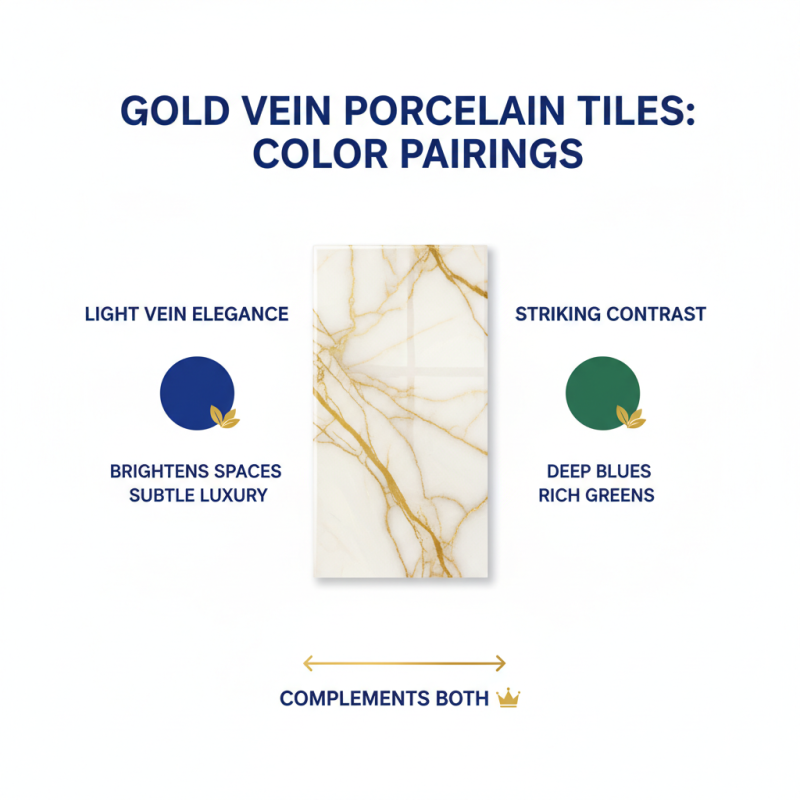 Gold Vein Porcelain Tile Tips for Choosing the Perfect Design?