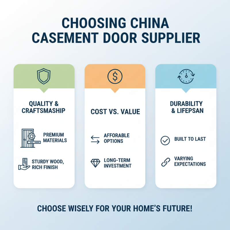 What is the Best Custom China Casement Door Suppliers for Your Home?