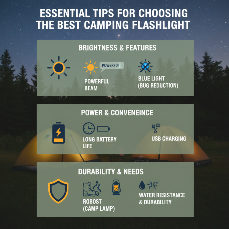 Essential Tips for Choosing the Best Camping Flashlight?