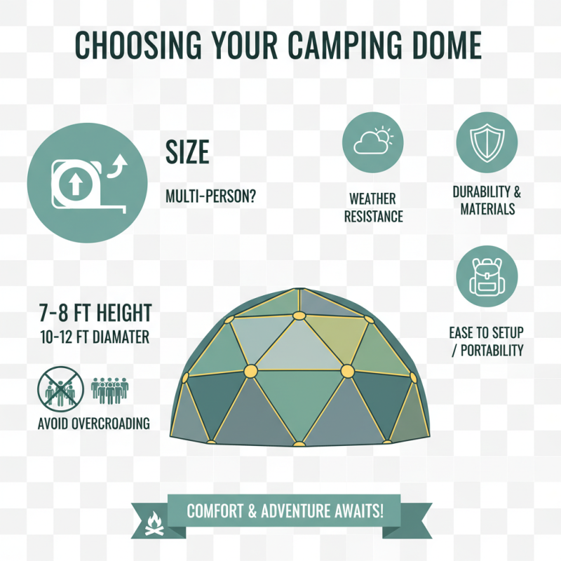 How to Choose the Best Camping Dome for Your Next Trip?