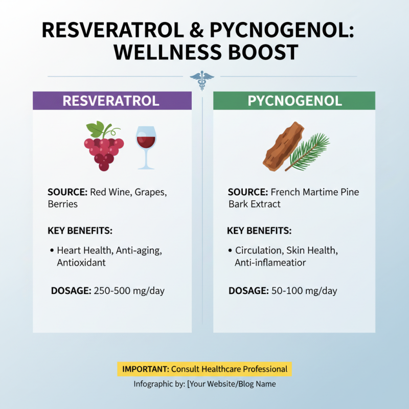 How to Boost Health with Resveratrol and Pycnogenol?