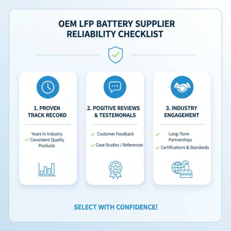 How to Choose Wholesale OEM Lfp Lithium Batteries for Your Business?