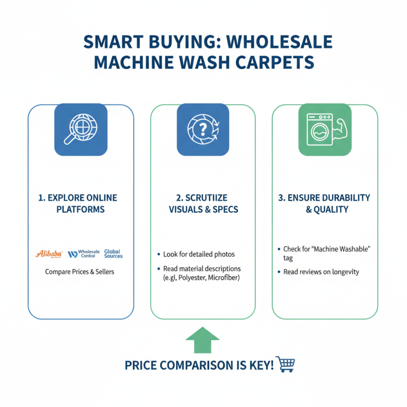 How to Find Cheap Wholesale Machine Wash Carpets for Your Home?