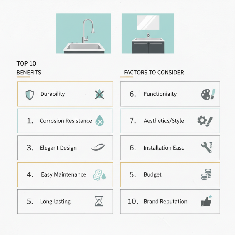 Top 10 Stainless Steel Faucets for Your Kitchen and Bathroom?