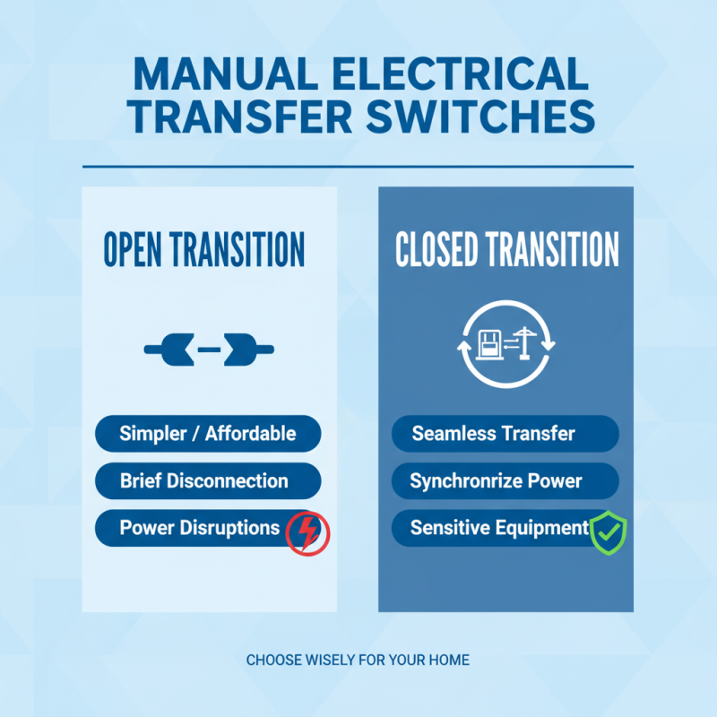 How to Choose the Right Manual Electrical Transfer Switch?