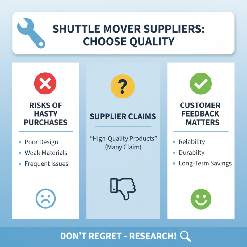 Top 5 High-Quality CE Certification Shuttle Mover Suppliers You Should Know?