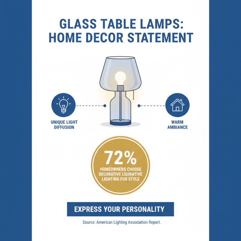 Why Choose a Glass Table Lamp for Your Home Design?