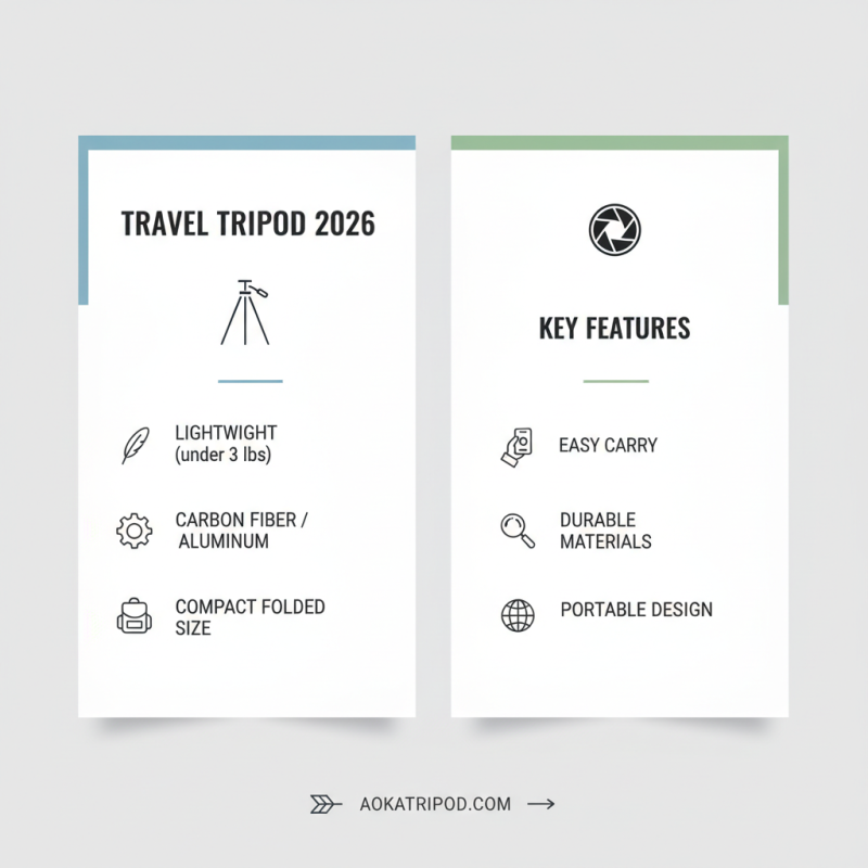 Best Lightweight Tripod for Travel Photography in 2026?