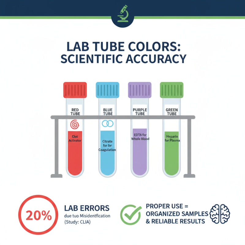Top 10 Lab Tube Colors and Their Uses in Science?