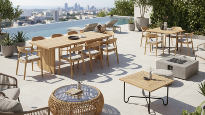 2026 Best Custom Wholesale Outdoor Table Options for Your Needs?