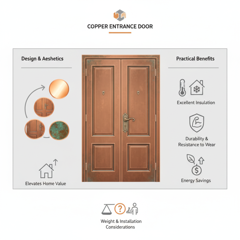 What is an Entrance Copper Door and Its Benefits?
