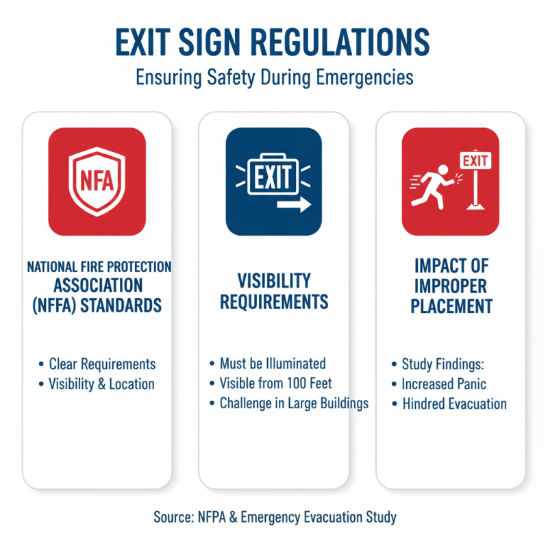 Best Exit Signs for Safety in Emergency Situations?