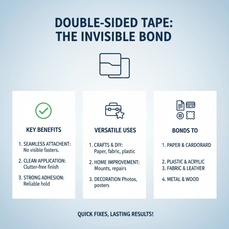 2026 Top Easy Pull Double Sided Tape Uses and Benefits?